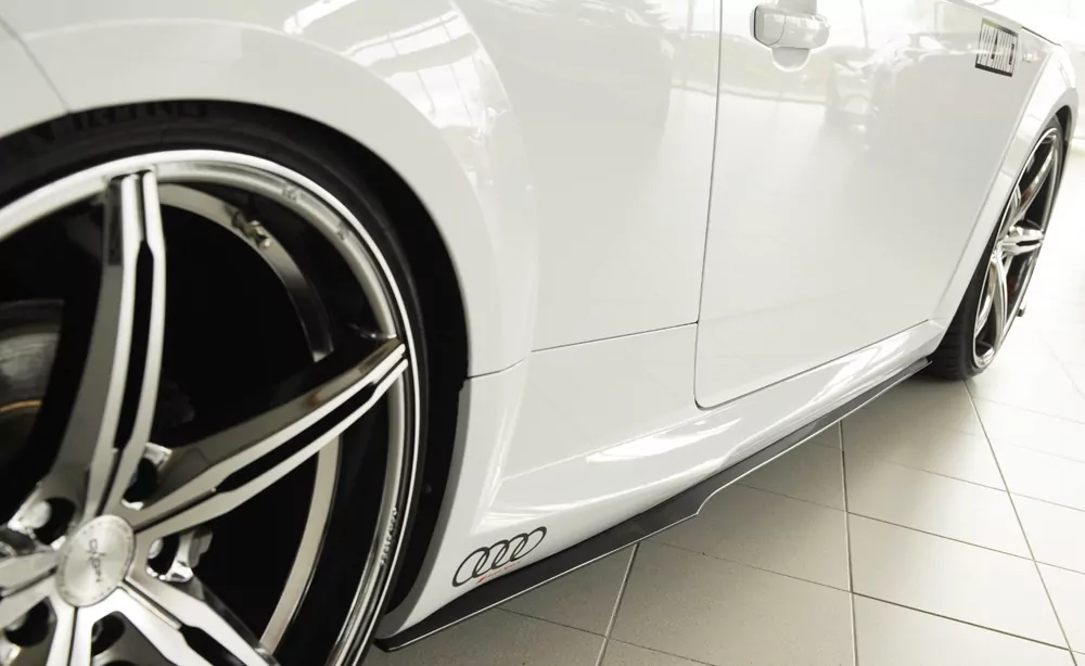Rieger Seitenschwelleransatz für Audi TT RS (8J/8J1-FV/8S) | Roadster 05.16-08.18 (bis Facelift) nur für S-Line-Schweller auch TTS / TT-RS