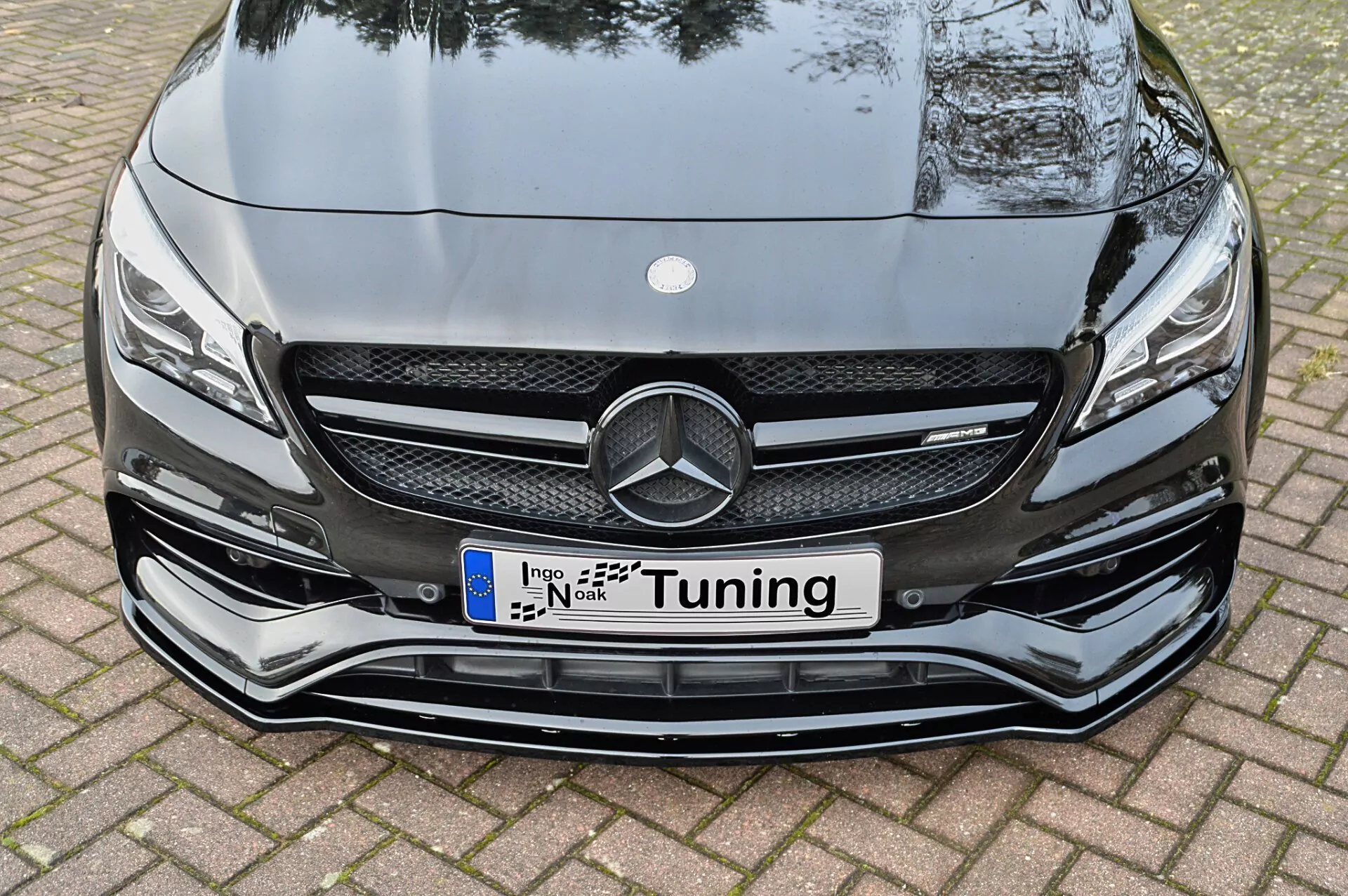 Cup Frontspoilerlippe für Mercedes A AMG, W176 MOPF