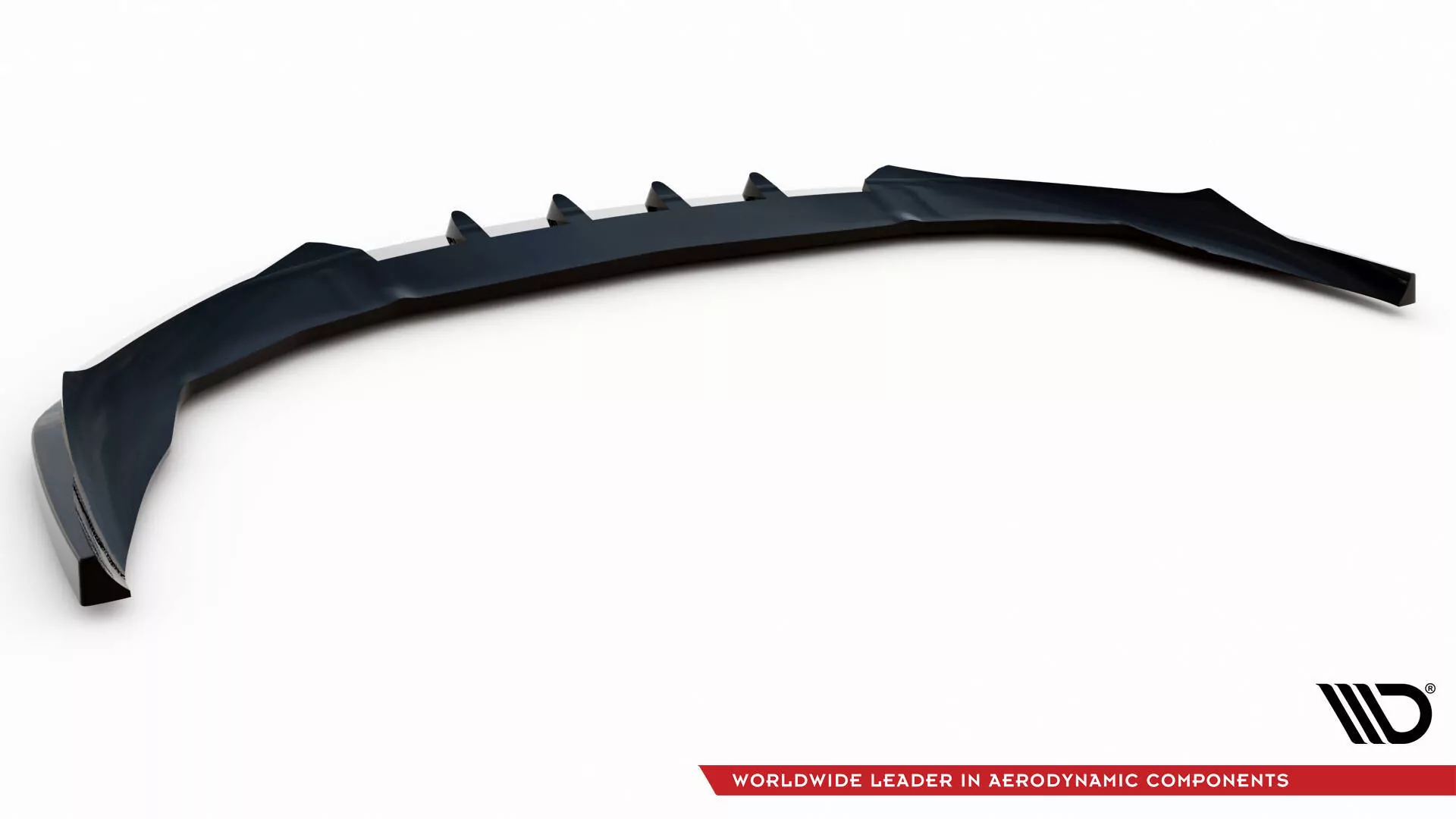 Front Ansatz V.1 Für Audi E-Tron GT / RS GT Mk1 Schwarz Hochglanz