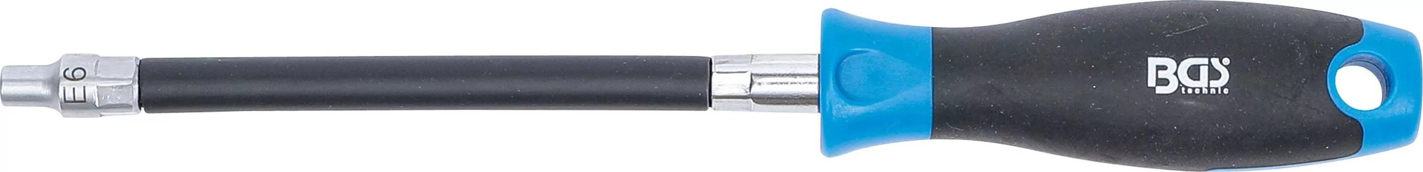 Flexibler Schraubendreher mit Rundgriff | E-Profil E 6 | Klingenlänge 150 mm