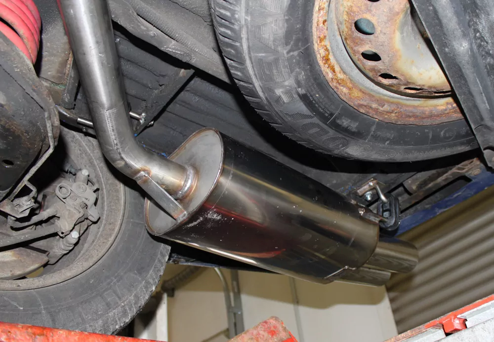 VW Bus T4  Endschalldämpfer rechts/links - 2x80 Typ 13 rechts/links