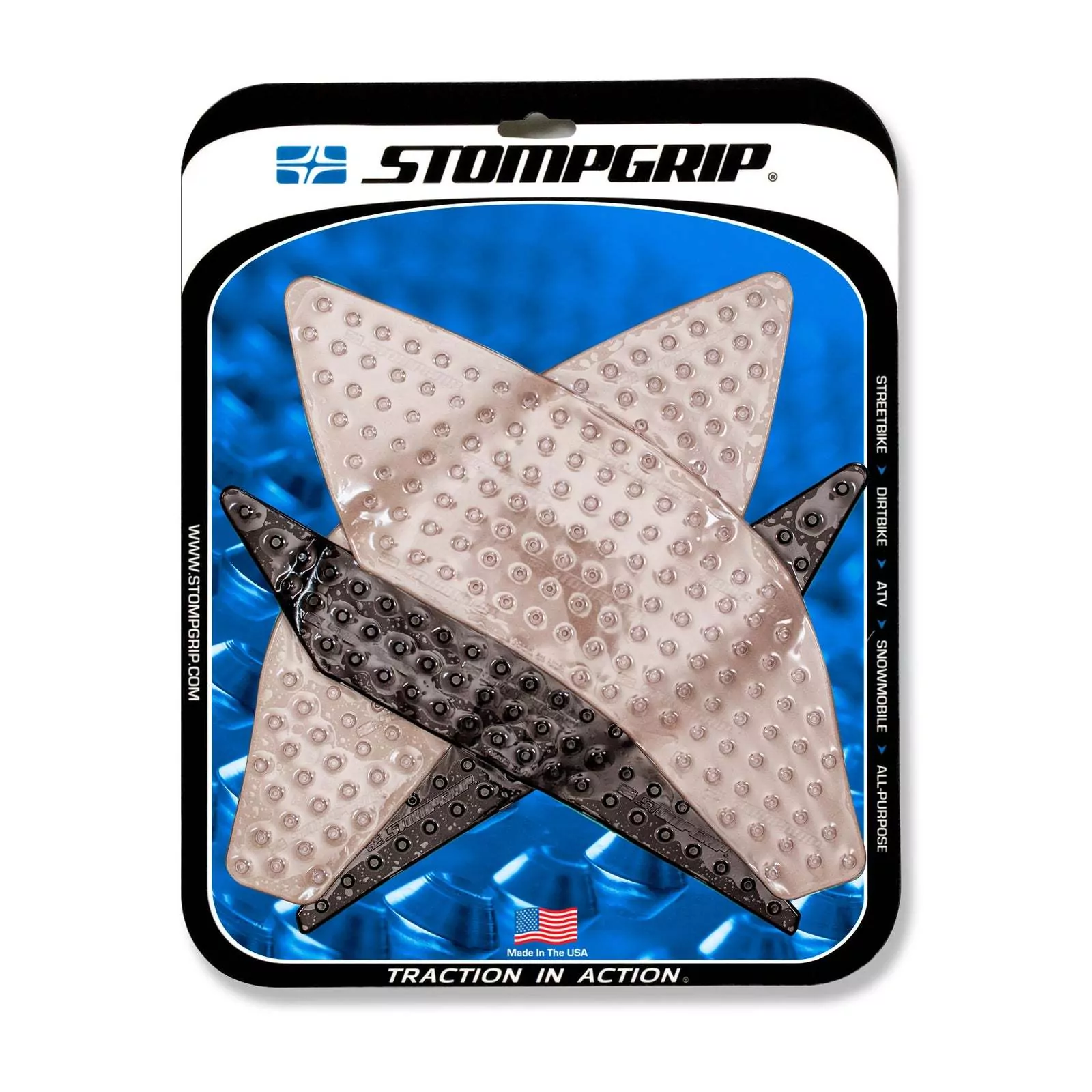 Stompgrip Traction Pad Volcano für Yamaha YZF-R1 15-22 Hybrid