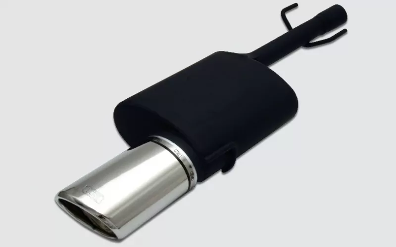 Ulter Sportauspuff für Ford Puma MK1 1997-2001 1 Endrohr rund Ø80