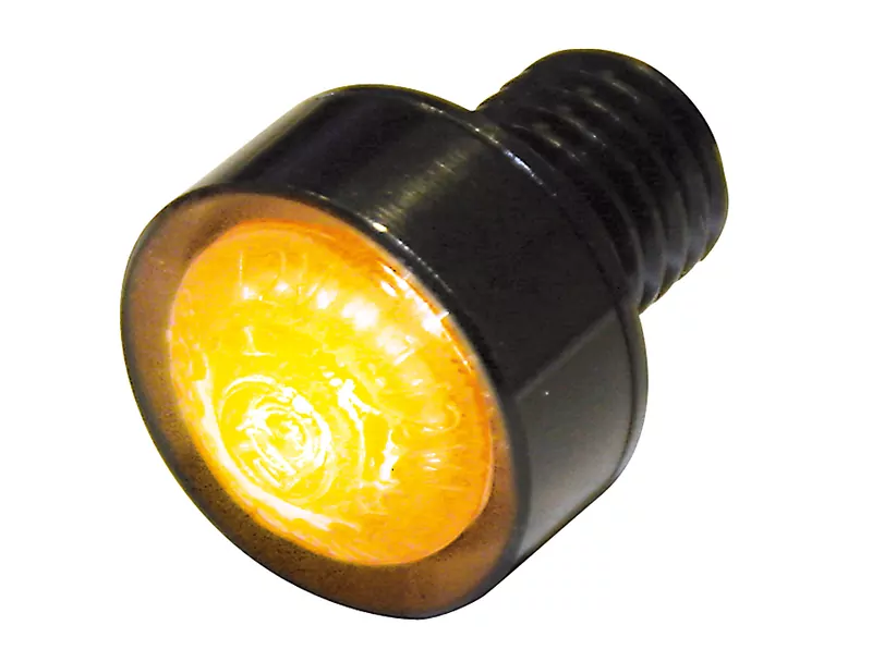 HIGHSIDER pro Mono LED Indicator Black/Translucent E-Approved (Pair)