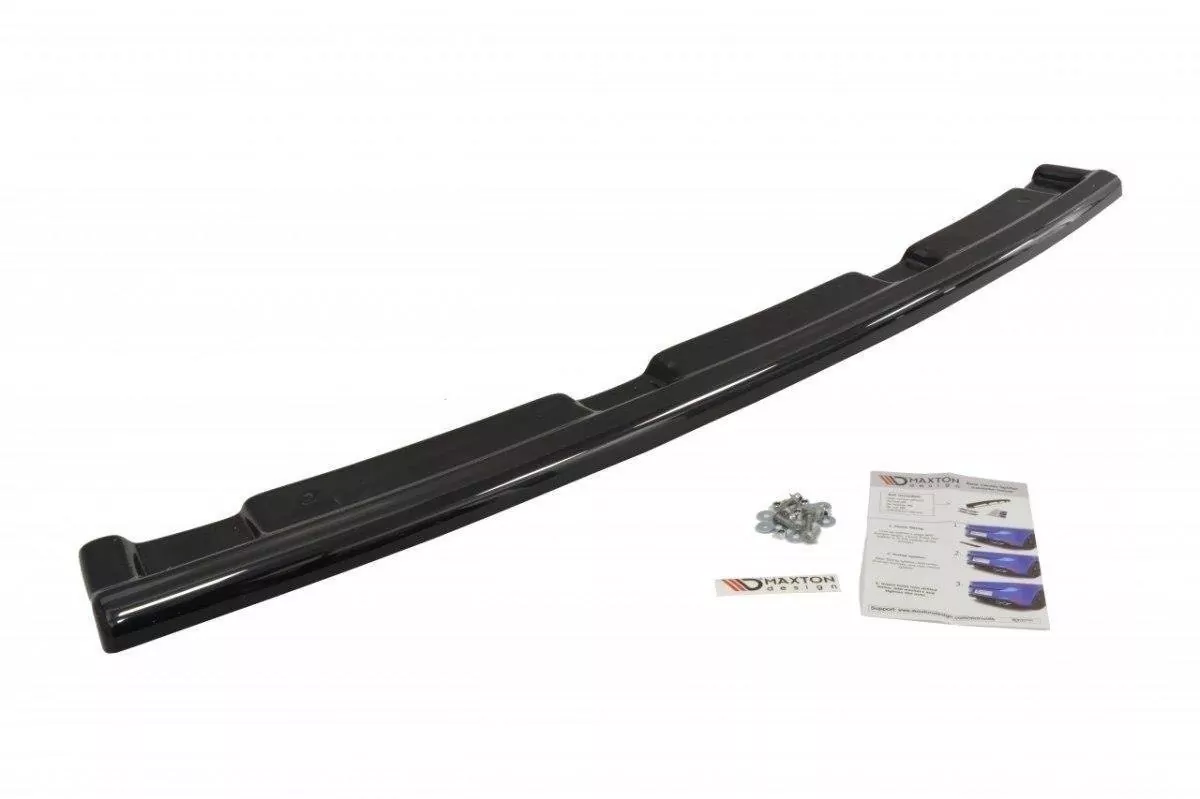 Mittlerer Diffusor Heck Ansatz Für BMW 4er Coupe / Gran Coupe / Cabrio M-Paket F32 / F36 / F33  Schwarz Hochglanz