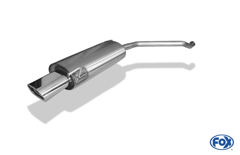 Audi 80 Typ B4 Limousine & Avant  Endschalldämpfer zweiflutig - 135x80 Typ 53