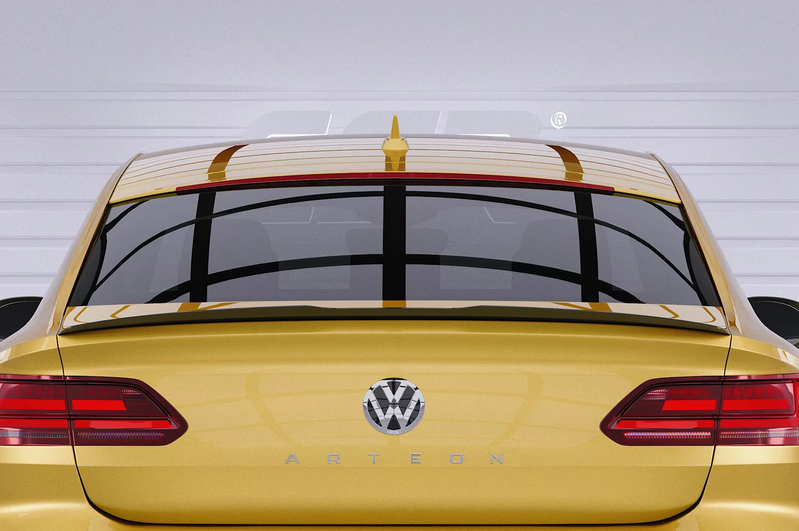 Heckflügel mit ABE für VW Arteon HF625 Strukturiert (schwarz matt)