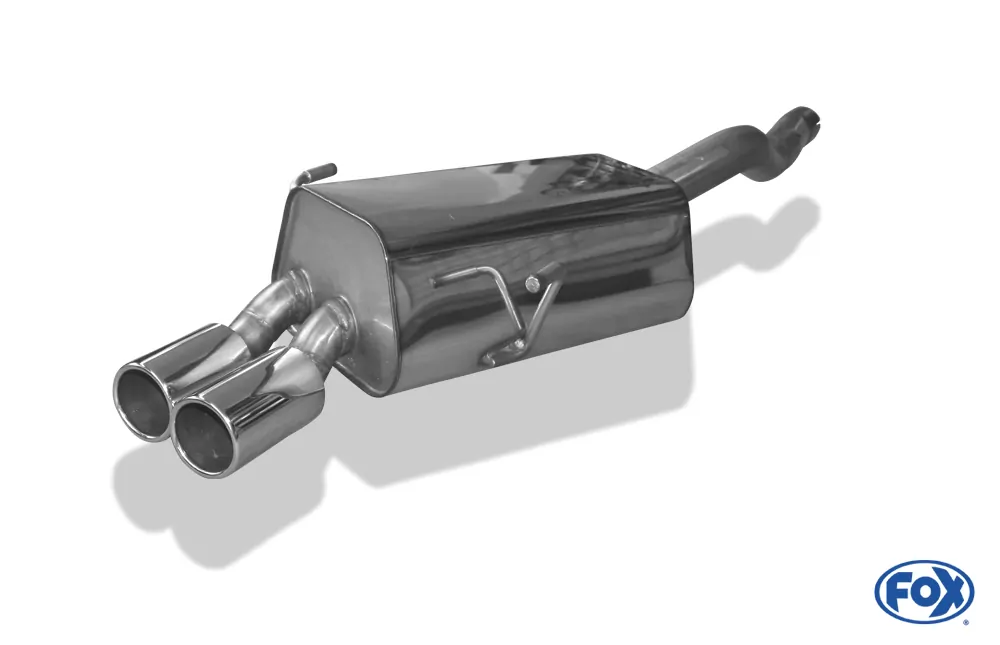 Renault Espace III  Endschalldämpfer - 2x80 Typ 12