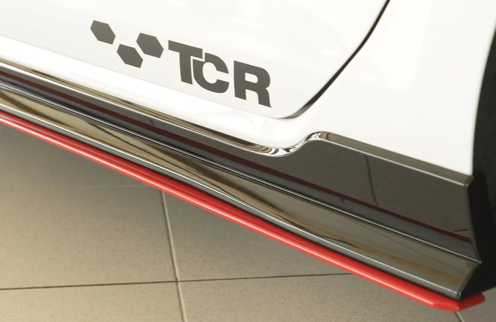 Rieger Seitenschwelleransatz für VW Golf 7 GTI-TCR | 5-tür. 01.19- für orig. GTI-TCR - Seitenschweller