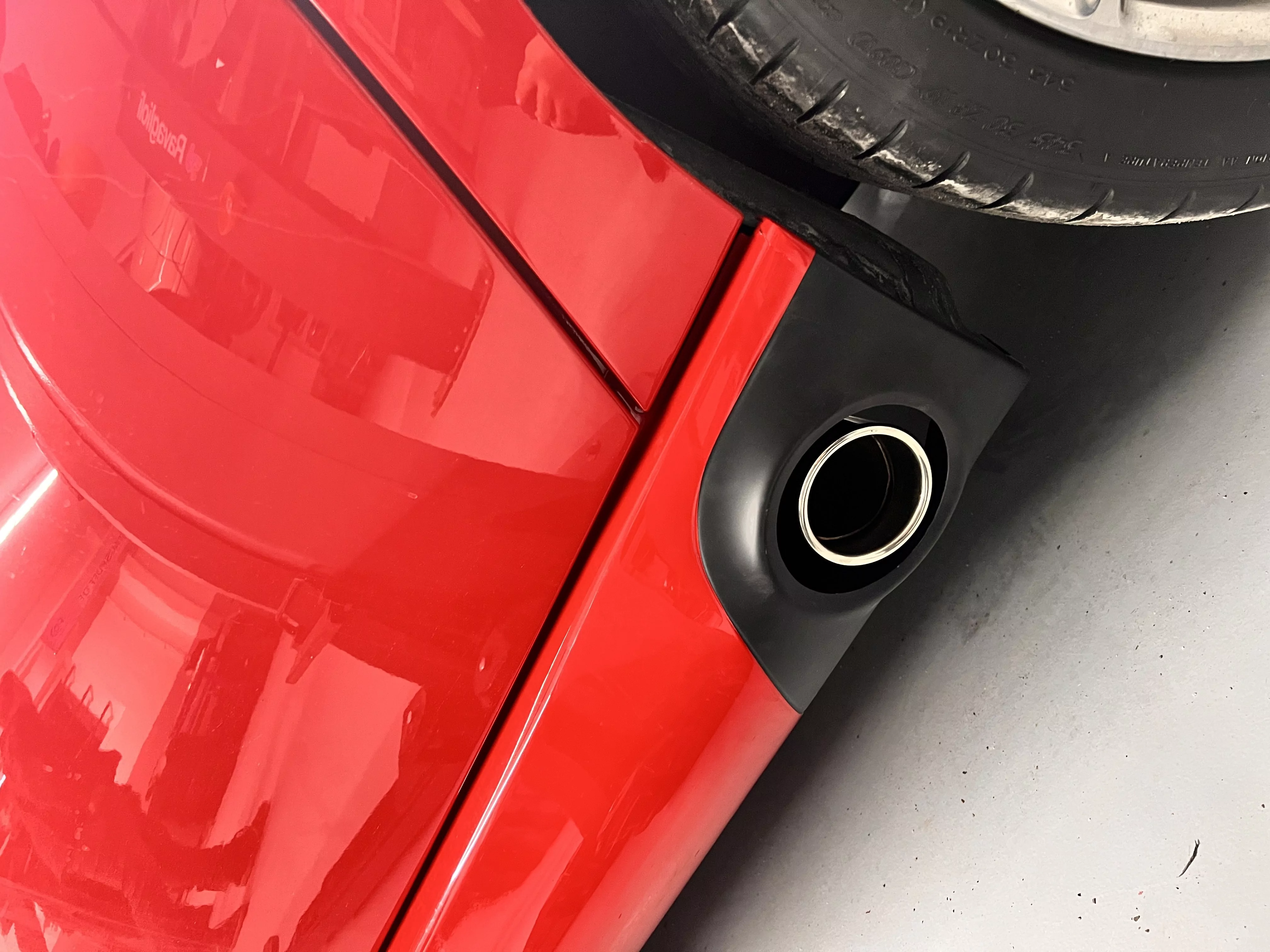 Dodge Viper SRT-10  Endschalldämpfer Sidepipe mit Thermoisolierung - 1x90 Typ 12 rechts/links