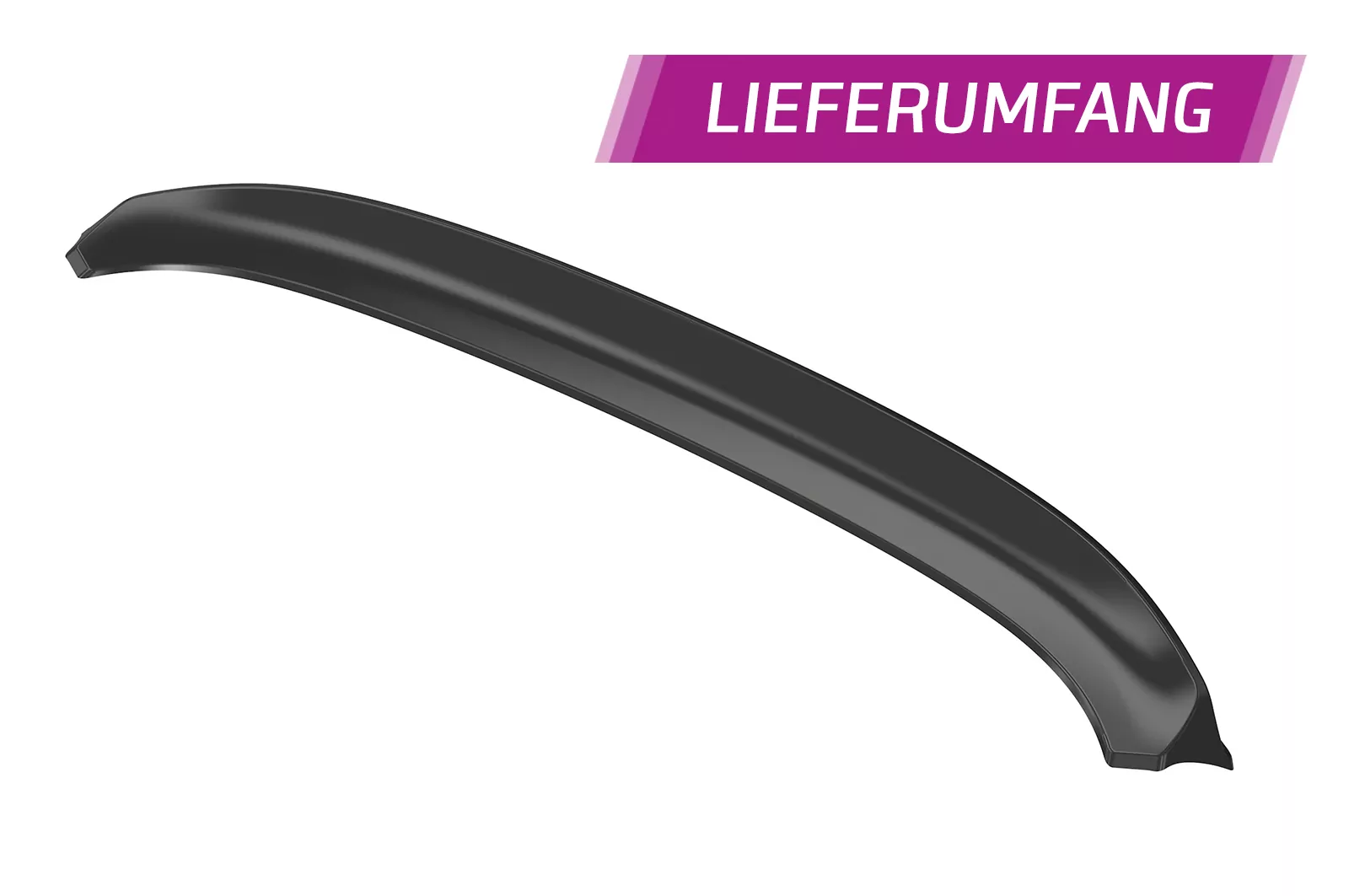 Heckflügel mit ABE für Subaru BRZ (Facelift) HF898 Schwarz Strukturiert