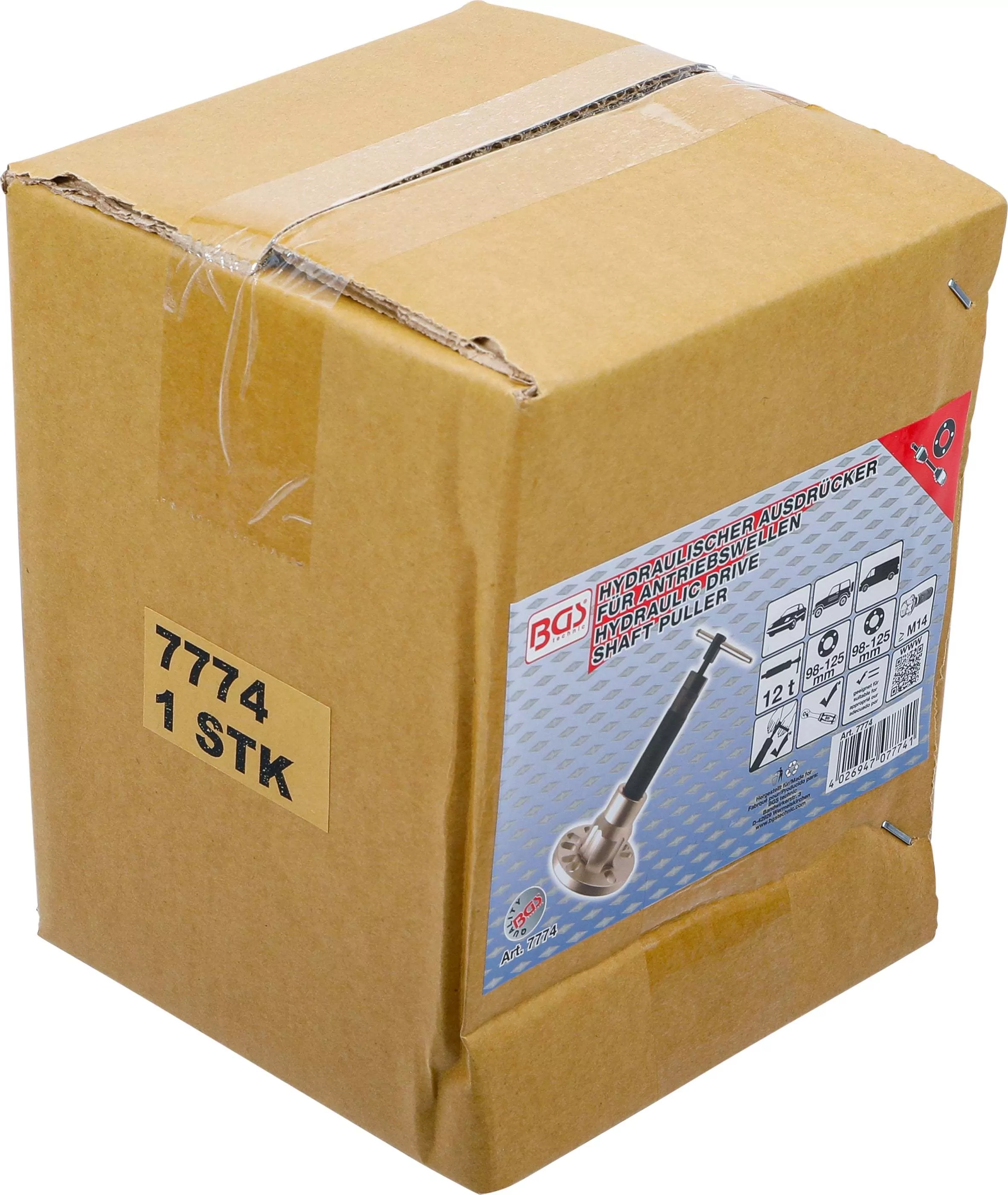 Hydraulischer Ausdrücker für Antriebswellen | 98 - 125 mm