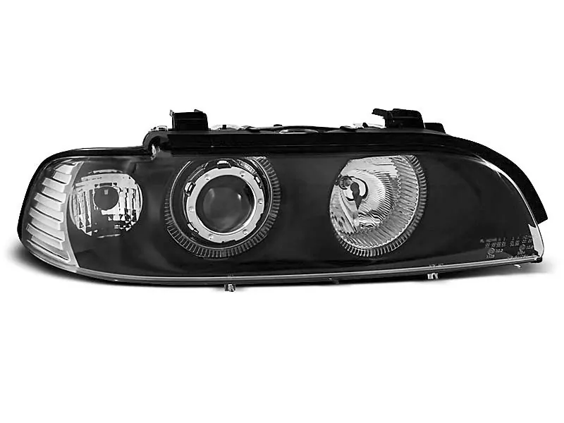 HEADLIGHTS ANGEL EYES BLACK fits BMW E39 09.95-06.03
