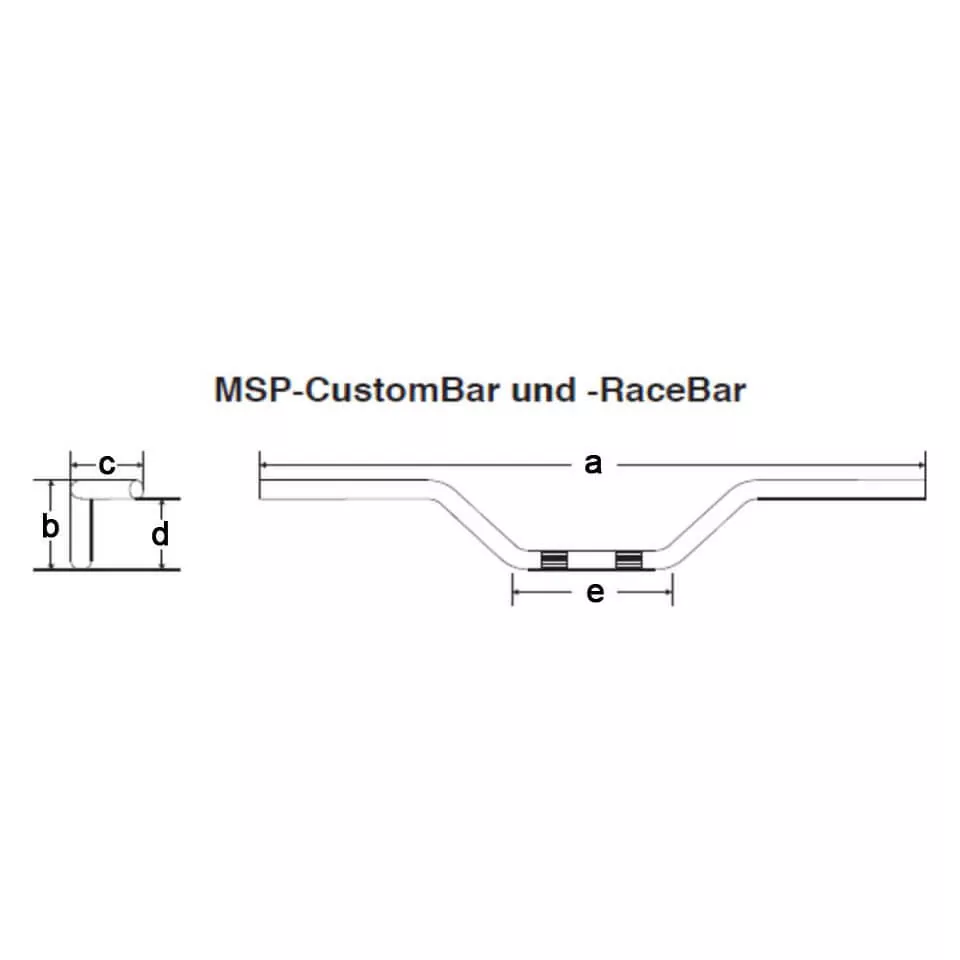 FEHLING CustomBar hoch 850 mm mit ABE