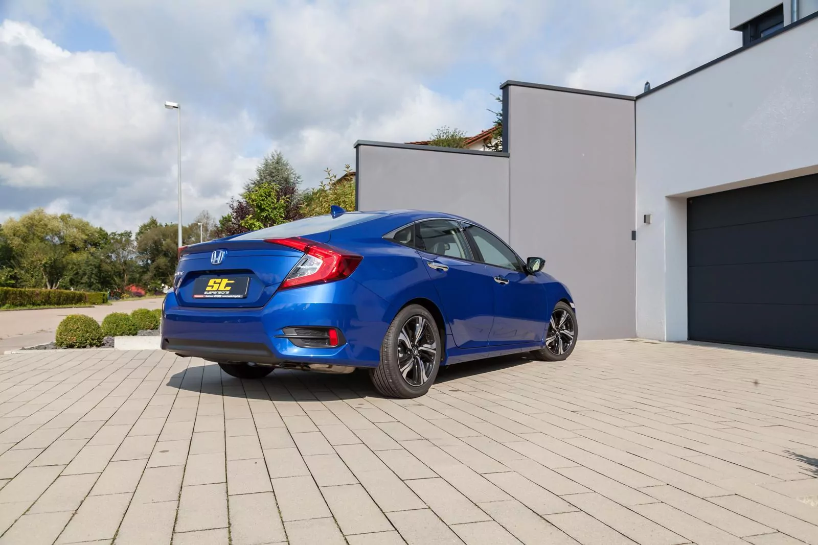 ST Gewindefahrwerk ST X  (mit fester Kennung) HONDA CIVIC X Stufenheck (FC, FK) 09/2015-