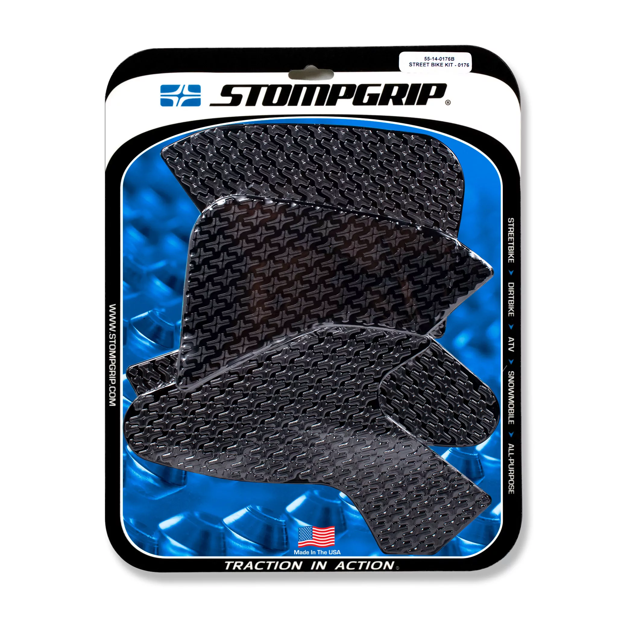 Stompgrip Traction Pad Icon für BMW F 900 R 20-21 Schwarz
