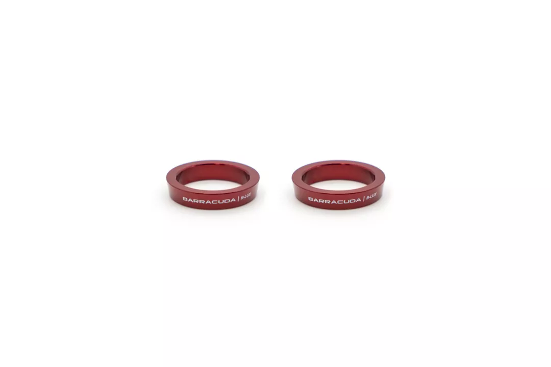 Barracuda roter Einlegering für Footpeg Fußraste