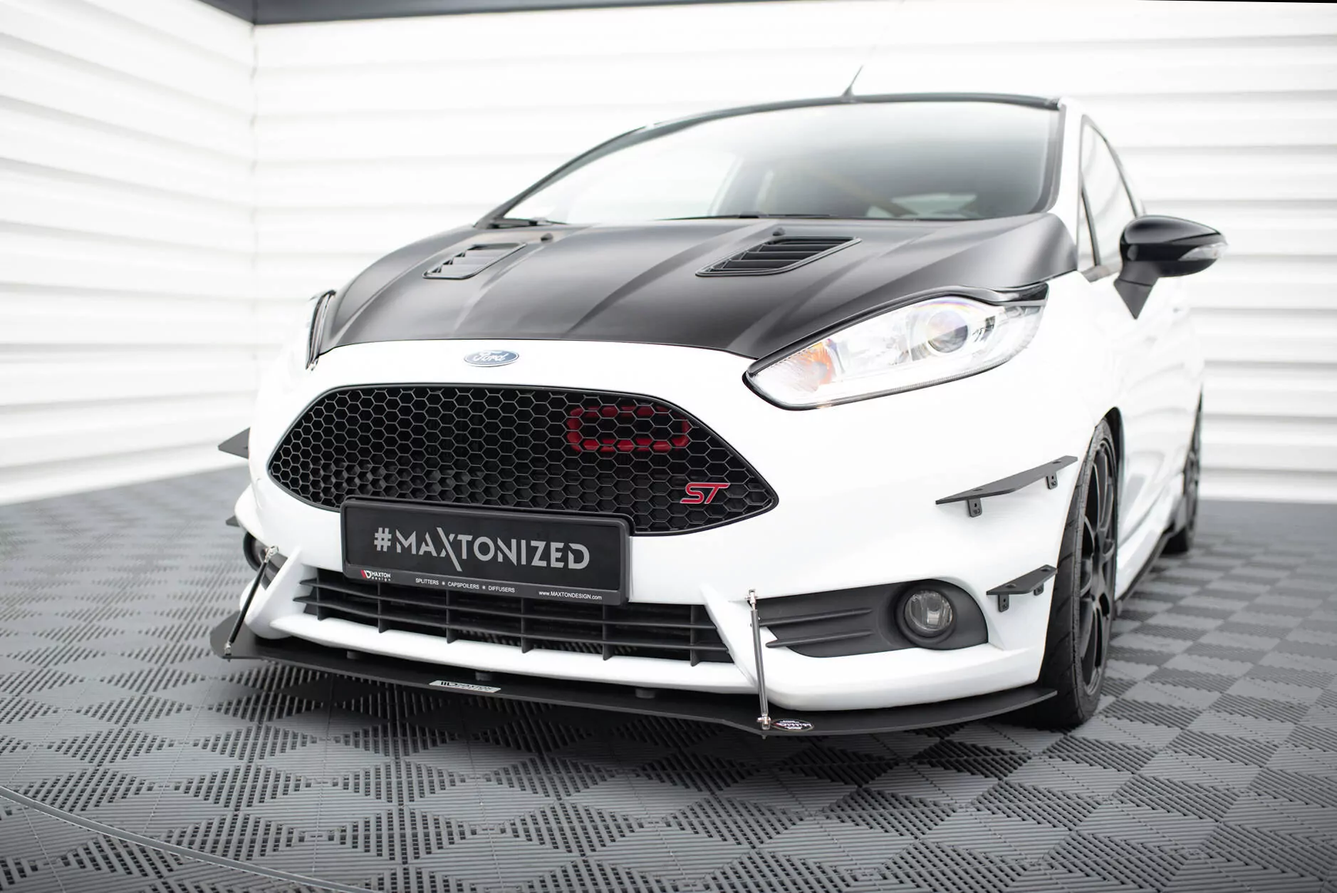 Racing Front Ansatz Passend Für Passend Für FORD FIESTA MK7 ST FL