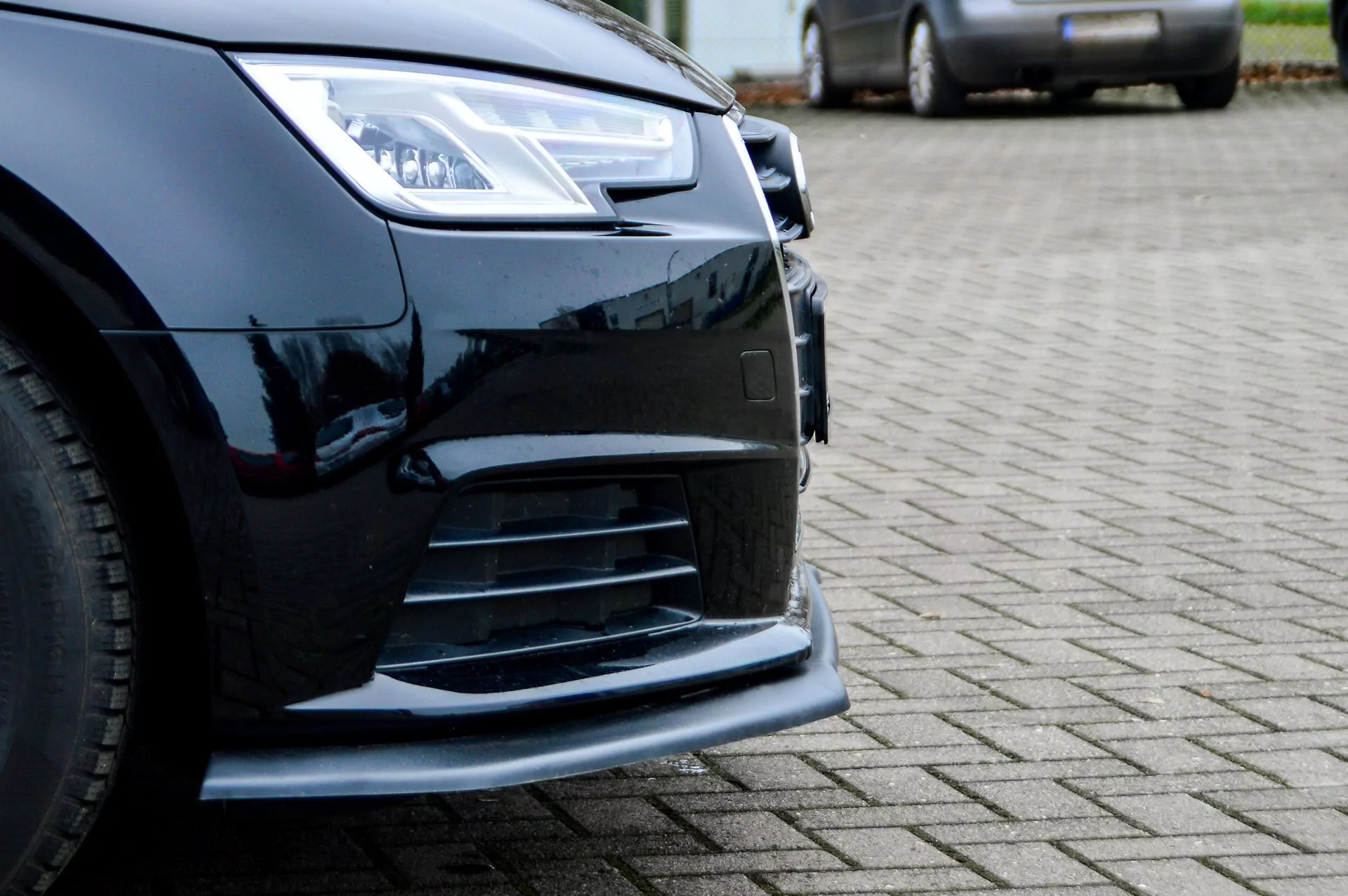 Cup Frontspoilerlippe für Audi A4 B9 ab Bj. 2015-