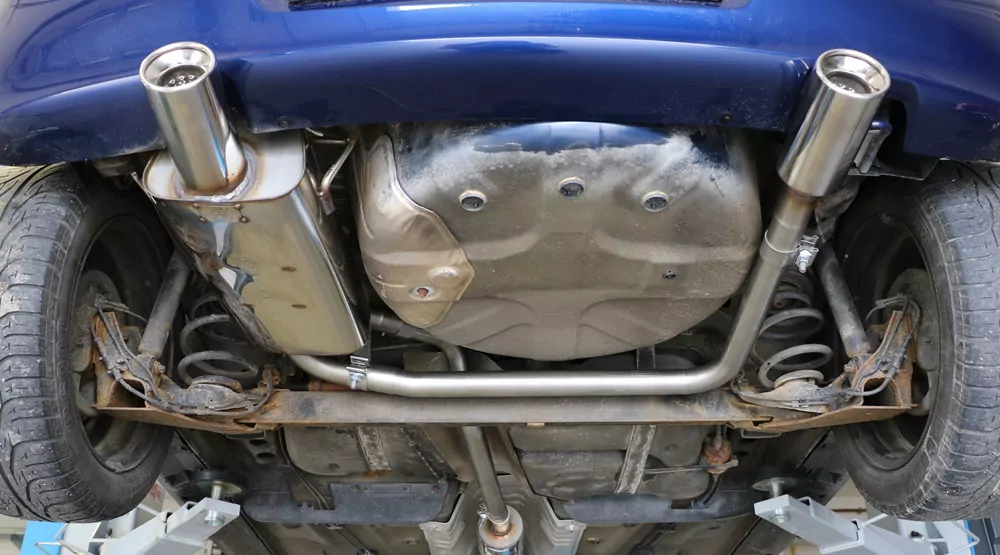 Opel Corsa C  Endschalldämpfer Ausgang rechts/links - 1x90 Typ 13 rechts/links