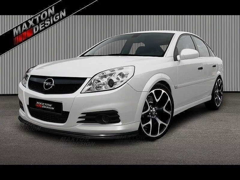 Front Ansatz Passend Für Passend Für OPEL VECTRA C (for OPC Line, Nach FL) Schwarz Hochglanz Schwarz Hochglanz