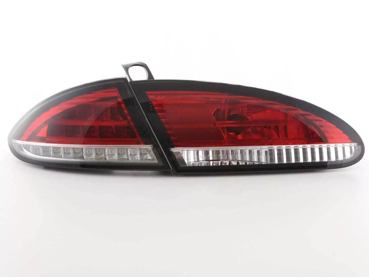 LED Rückleuchten Set Seat Leon Typ 1P Bj. 05-09 rot/klar