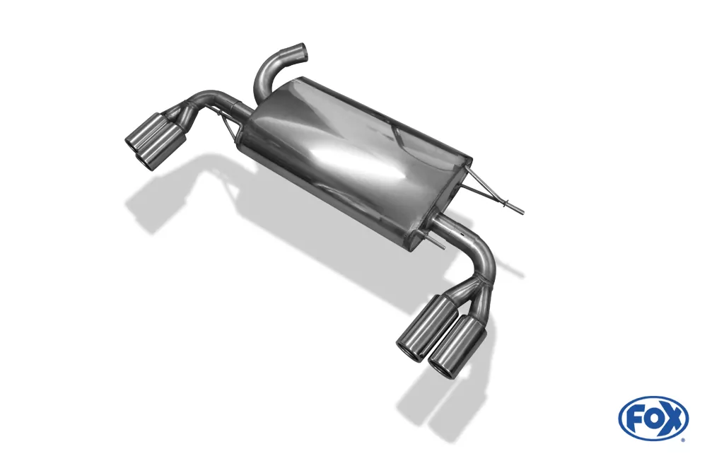 Volvo XC60  Endschalldämpfer quer Ausgang rechts/links - 2x76 Typ 12 rechts/links