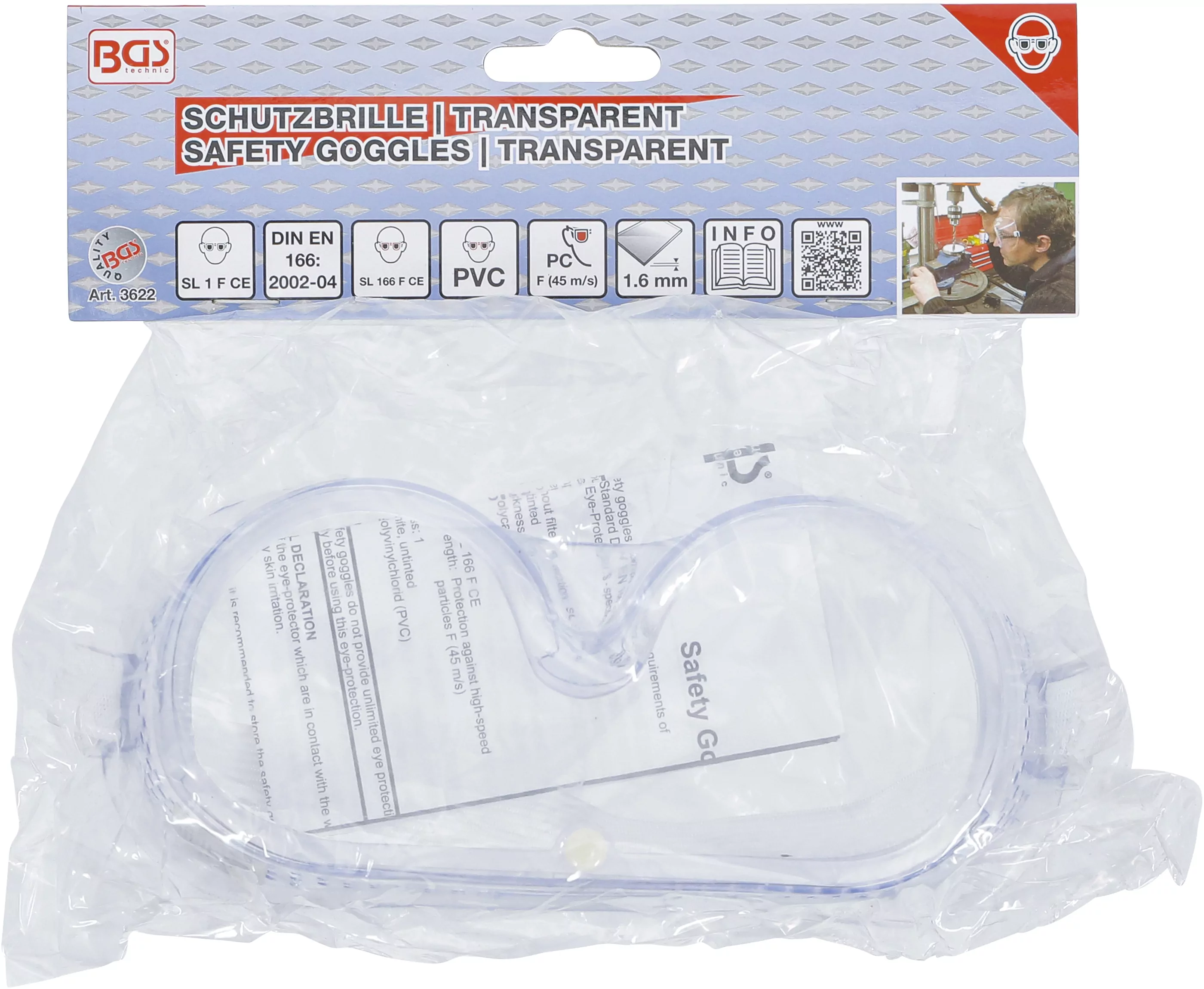 Schutzbrille | transparent