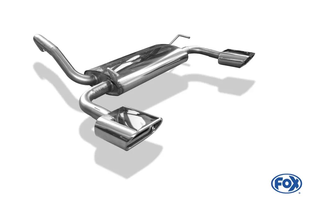 Ford Ka  Endschalldämpfer rechts/links - 150x70 Typ 53 rechts/links