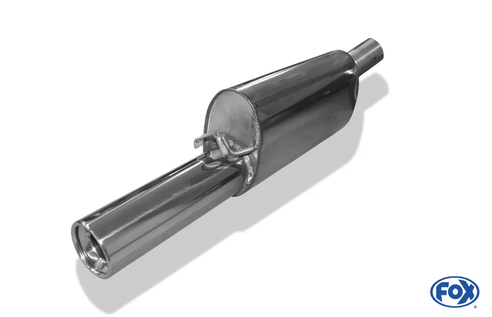 Opel Corsa A-CC  Endschalldämpfer Ø60mm - 1x90 Typ 13