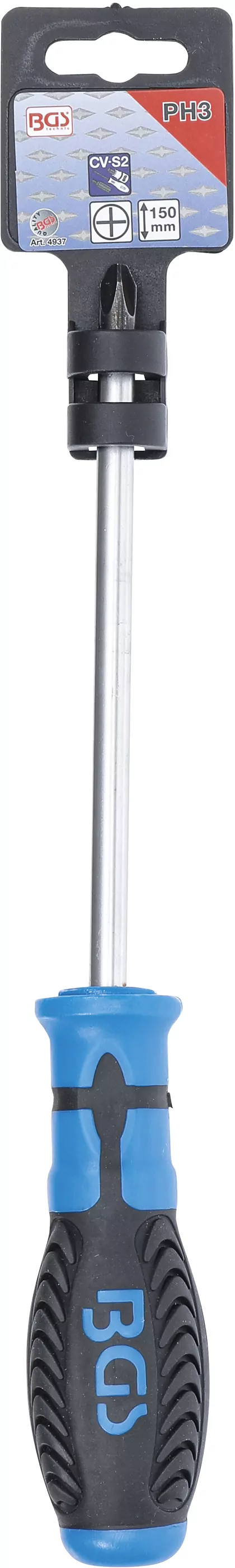 Schraubendreher | Kreuzschlitz PH3 | Klingenlänge 150 mm
