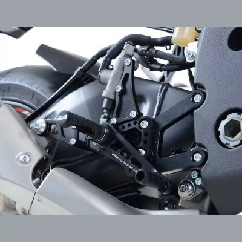 NEW R&G Racing Fußrastenanlage Yamaha YZF R1 / R1 M 2015-