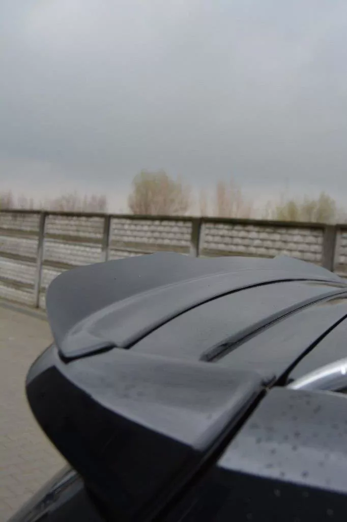 Spoiler CAP Passend Für Passend Für OPEL ZAFIRA B OPC Schwarz Hochglanz Schwarz Hochglanz