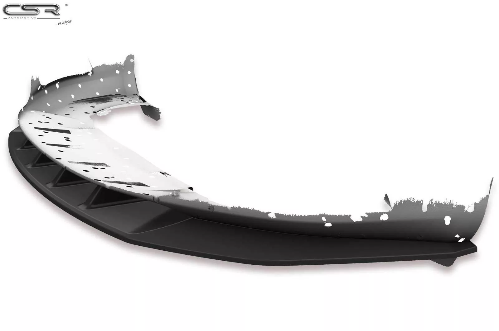 Cup-Spoilerlippe mit ABE für Skoda Superb II CSL420-M Carbon Look (matt)