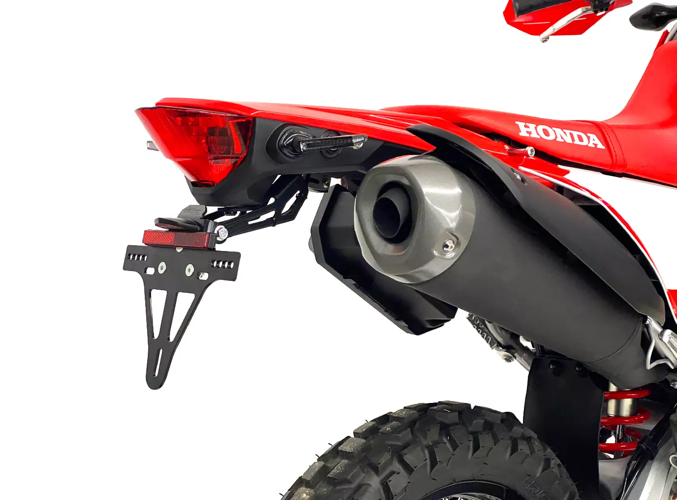 alpha Technik Kennzeichenhalter für Honda CRF300L / CRF300LA Rally Typ ND16 Modelljahr 2021-