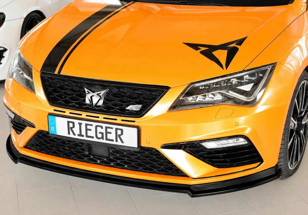 Rieger Spoilerschwert (V2) tiefe Version für Seat Leon Cupra (5F) 3-tür. (SC) 01.17- (ab Facelift)