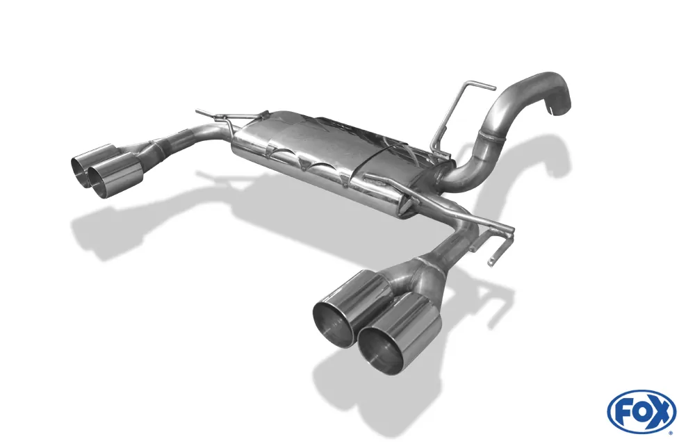 Mitsubishi Colt - Z30/ CZ3/ CZT - 3-türer / Smart Fourfour  Endschalldämpfer Ausgang rechts/links - 2x80 Typ 10 rechts/links