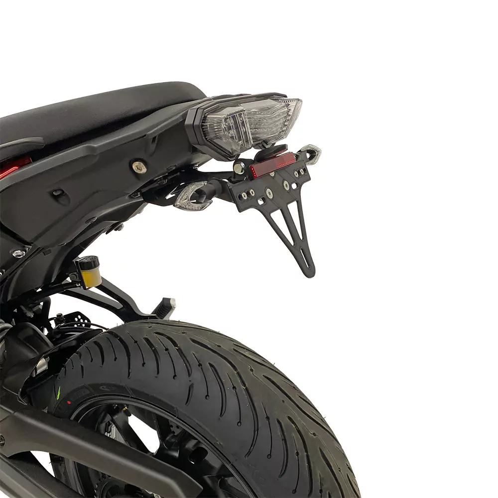 alpha Technik, Kennzeichenhalter für Yamaha Tracer 700; TYP RM30,RM31; Modelljahr 2020-