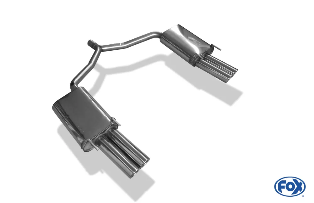 Opel Vectra C GTS  Endschalldämpfer rechts/links zweiflutig - 2x76 Typ 17 rechts/links