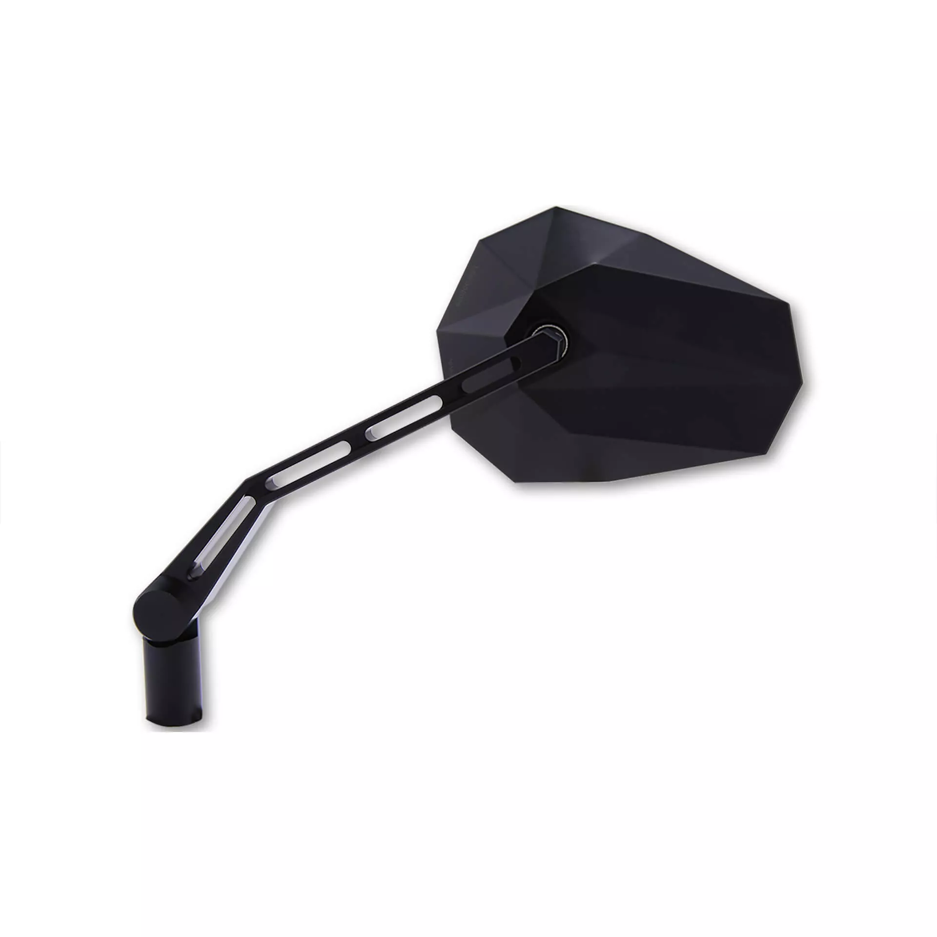 HIGHSIDER pro Handlebar Mirror Stealth-X1 Black (Pair)