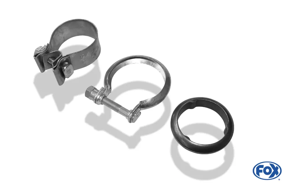 Peugeot 307 Break/ SW - 2,0l tail pipe for FOX final silencer - 2x76 type 13