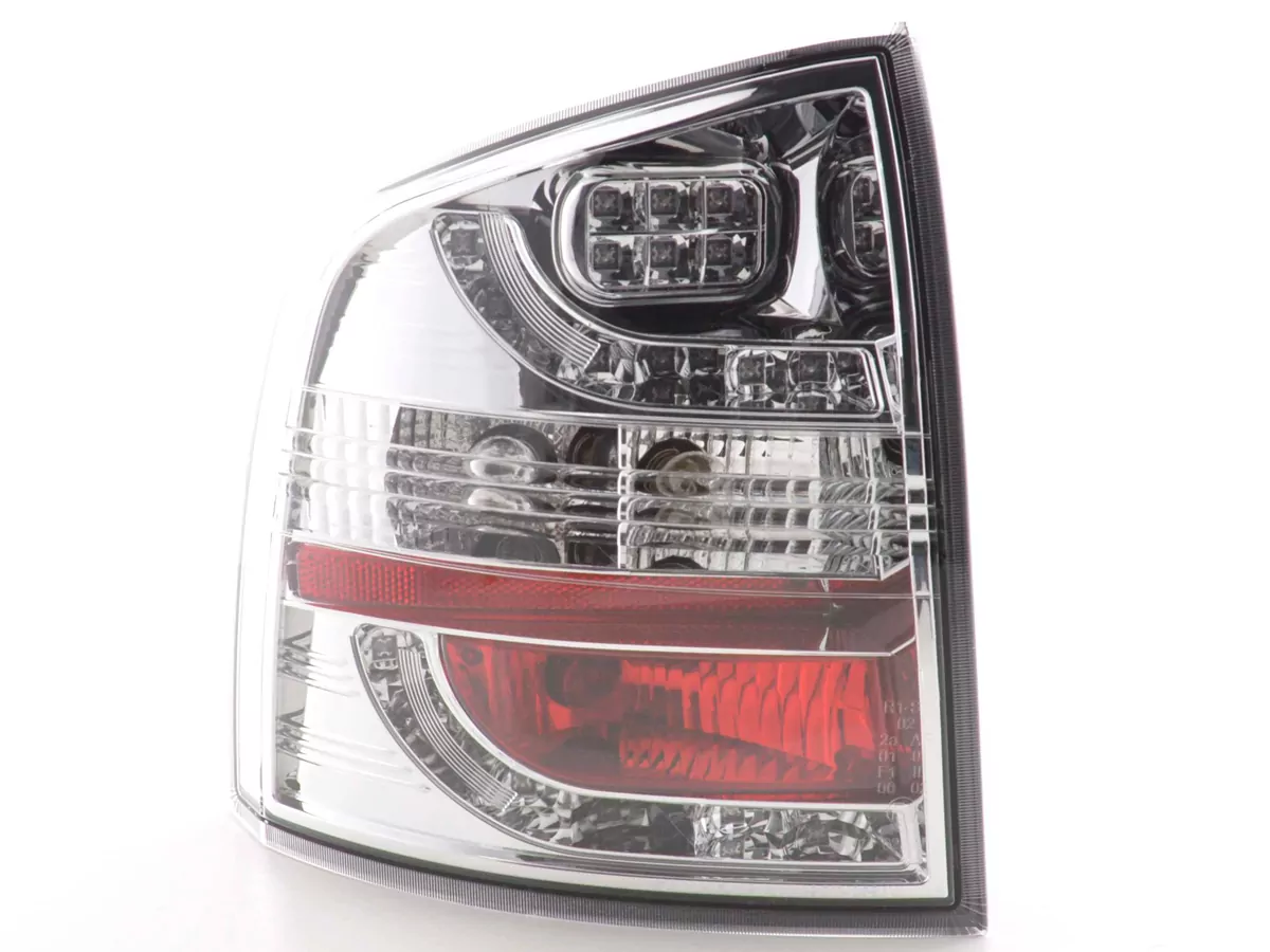 LED Rückleuchten Set Skoda Octavia Combi Typ 1Z Bj. 05-12 chrom