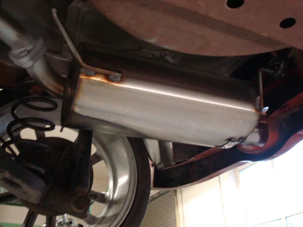 Suzuki Swift III 4x2 Endschalldämpfer - 1x90 Typ 13 (150mm)