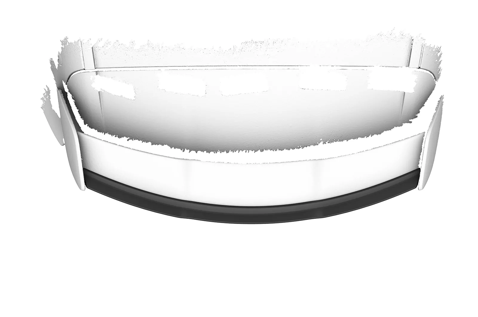 Heckflügel mit ABE für Mercedes-Benz A-Klasse W176 AMG HF132 Schwarz Strukturiert