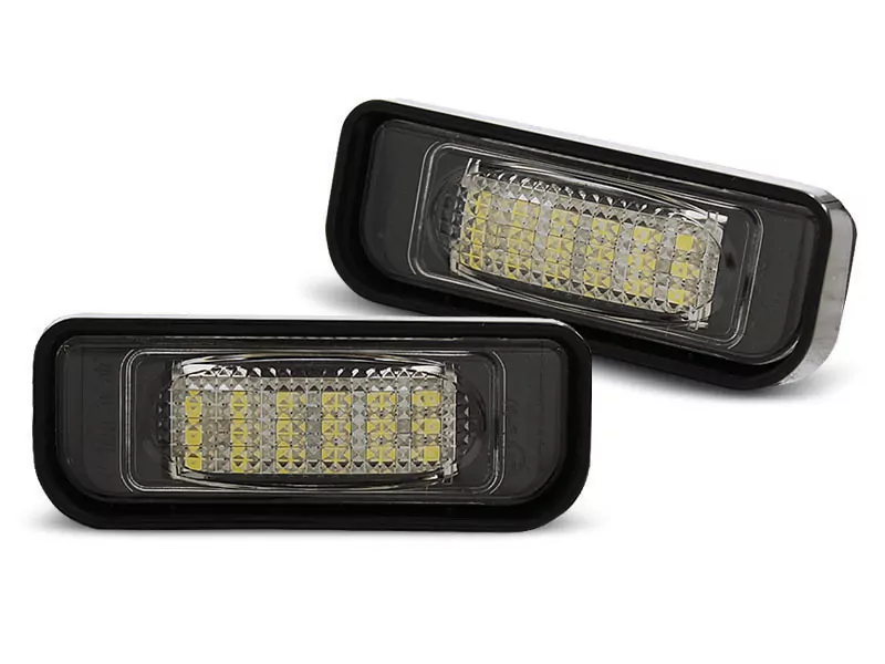 License Led Lights Fits Mercedes W220 09.98-05.05 With Canbus