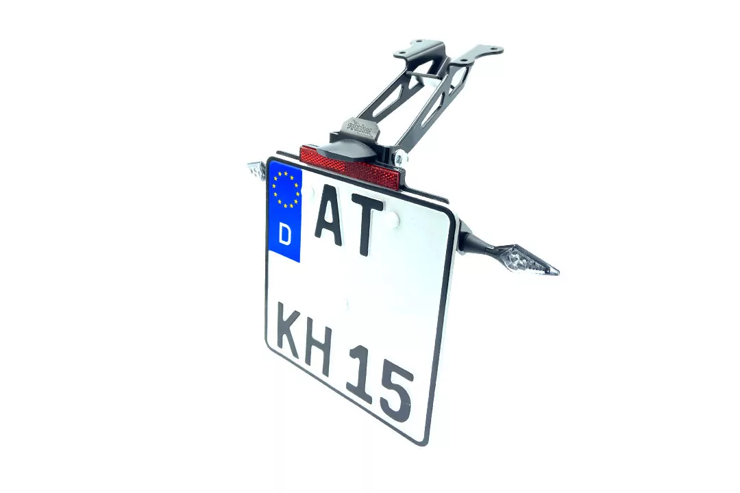 alpha Technik Kennzeichenhalter für Yamaha Tracer 9 und Tracer 9 GT ab Modelljahr 2021- Typ RN70