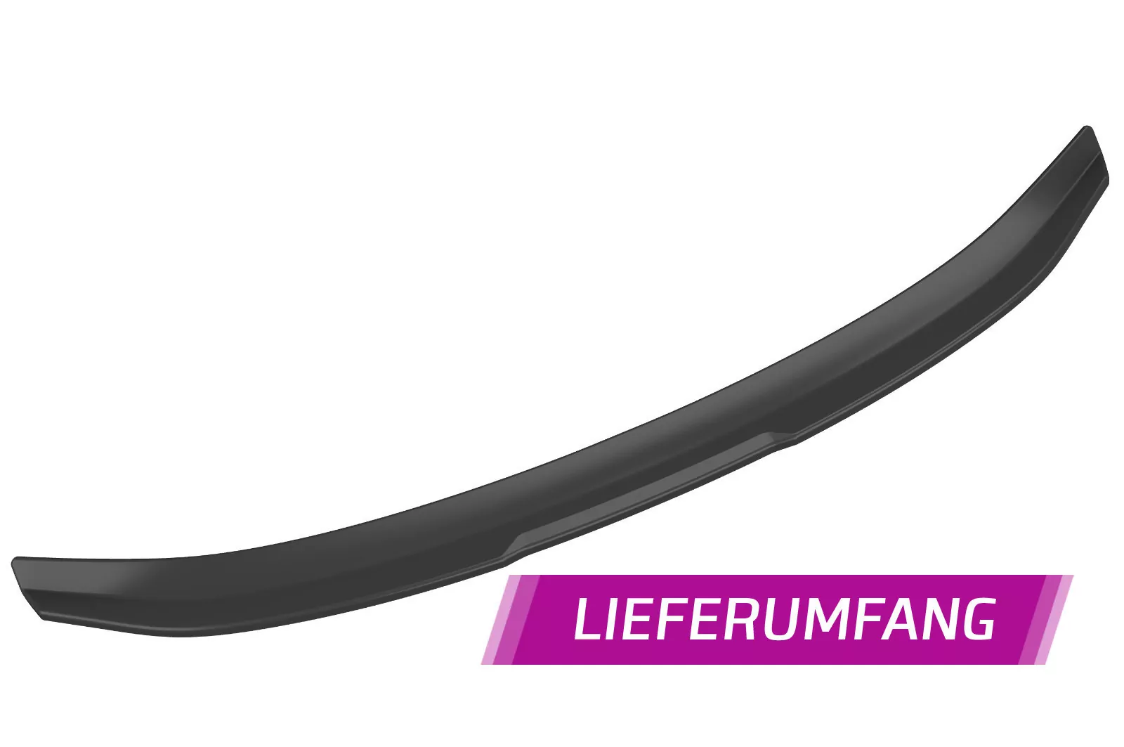 Heckflügel mit ABE für Aston Martin Vantage V8 / V12 HF764-M Carbon Look (matt)