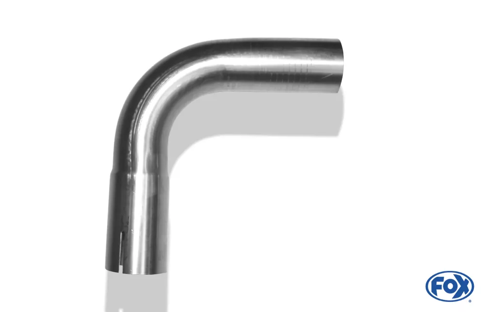 Uni-Rohrbogen 90° geweitet - d1Ø 50mm Schenkellänge L1: ca. 110mm - Radius: 75mm