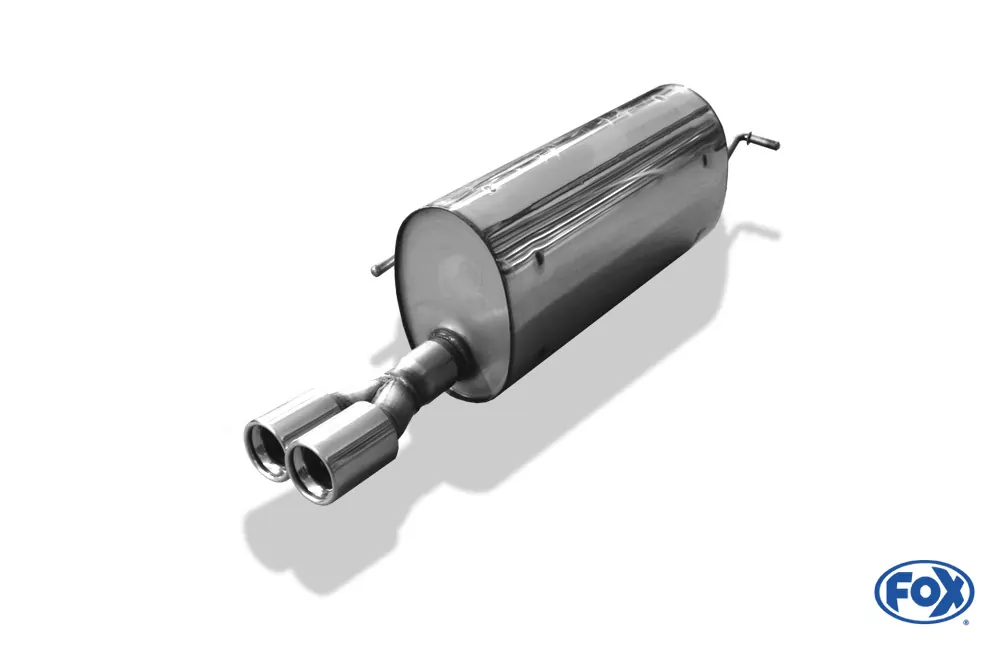 Citroen C4 Coupe  Endschalldämpfer - 2x80 Typ 13