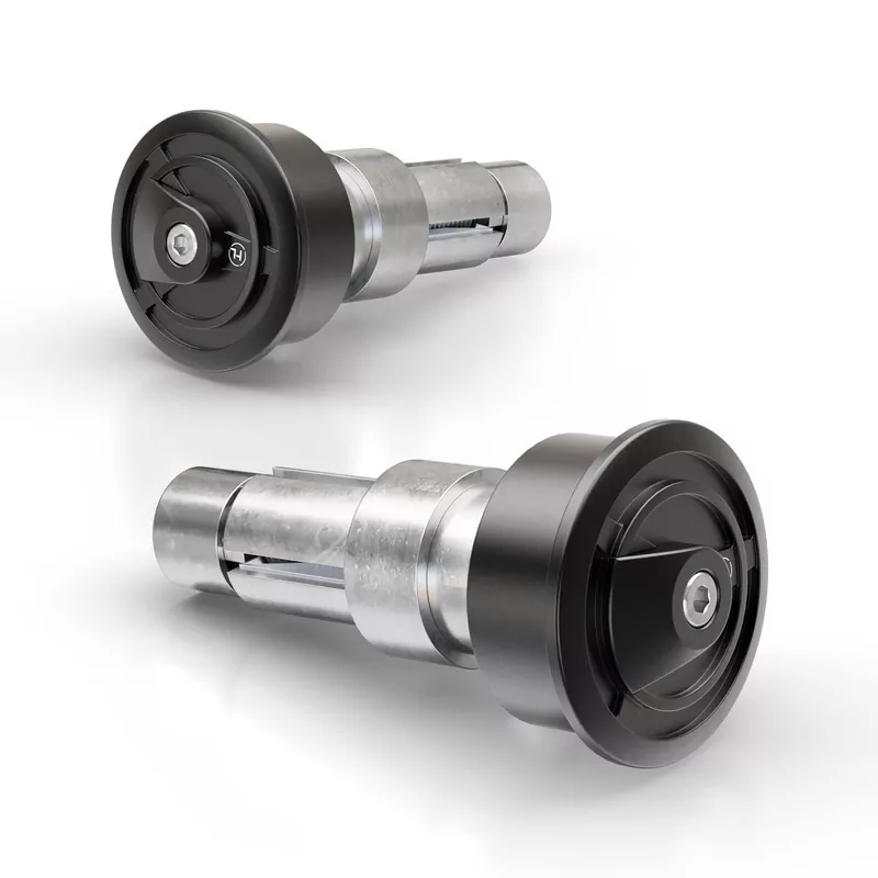 HIGHSIDER pro ENTERPRISE-EP1 Lenkerendgewichte, schwarz